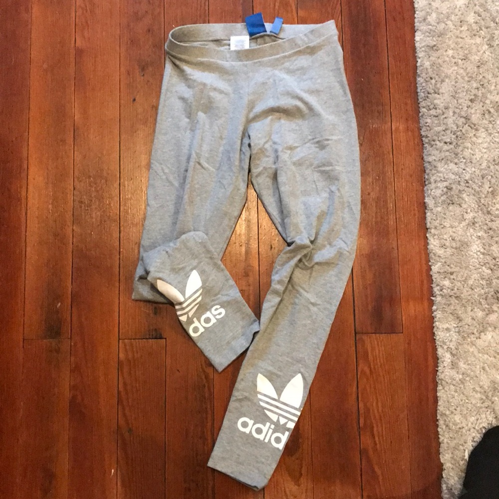 High waist adidas yoga pants.